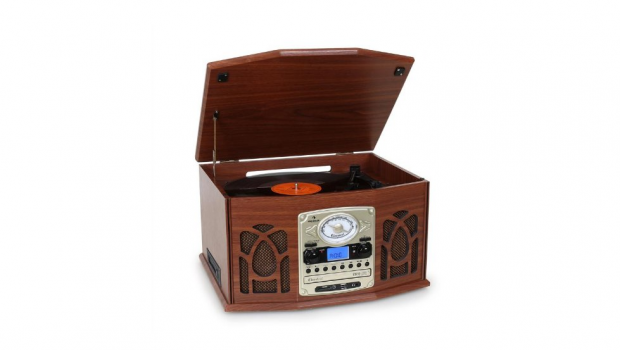 Auna Musiktruhe NR-620 Analog Plattenspieler
